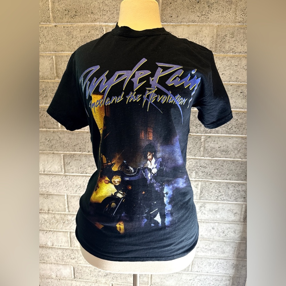 Vintage Prince Purple Rain Graphic T-Shirt Small | 80s Rock Band Tee